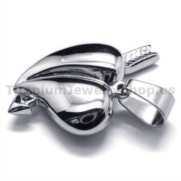 Pendentif En Titane Flèches De Cupidon - Chaîne Offerte