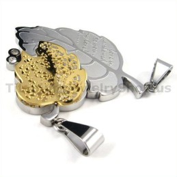 Pendentifs Love You En Titane Avec Chaînes Sans Diamants