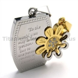 Pendentifs Gloden Titanium Lovers - Chaînes Gratuites