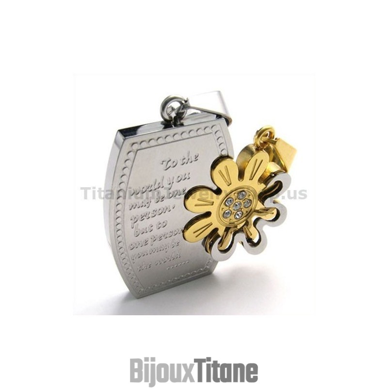 Pendentifs Gloden Titanium Lovers - Chaînes Gratuites Pendentifs Gloden Titanium Lovers - Chaînes Gratuites