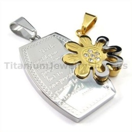 Pendentifs Gloden Titanium Lovers - Chaînes Gratuites