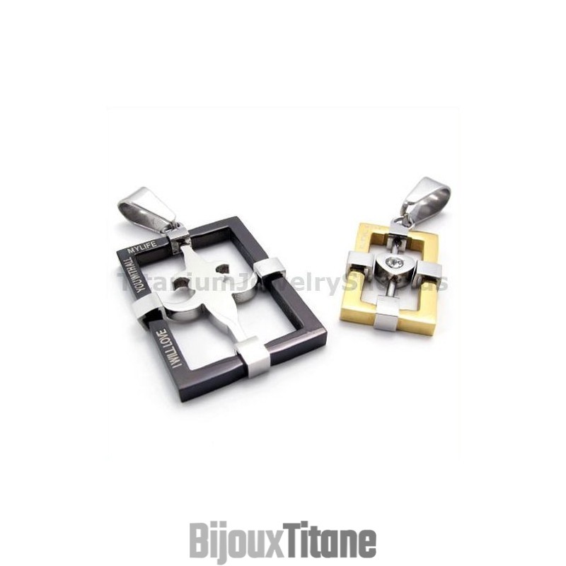 Pendentifs Pour Amoureux Du Titane - Chaînes Gratuites
