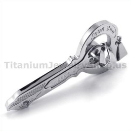 Pendentifs Porte-Clés Love Titanium Lovers - Chaînes Gratuites