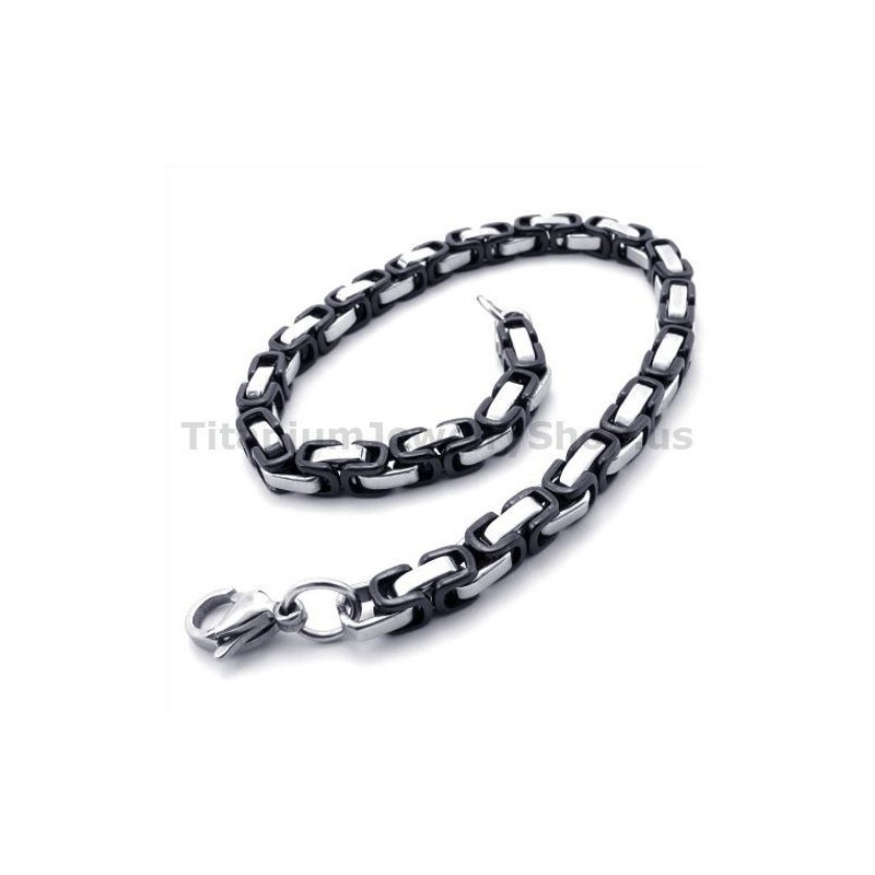 Bracelet En Titane Noir Pour Homme Bracelet En Titane Noir Pour Homme