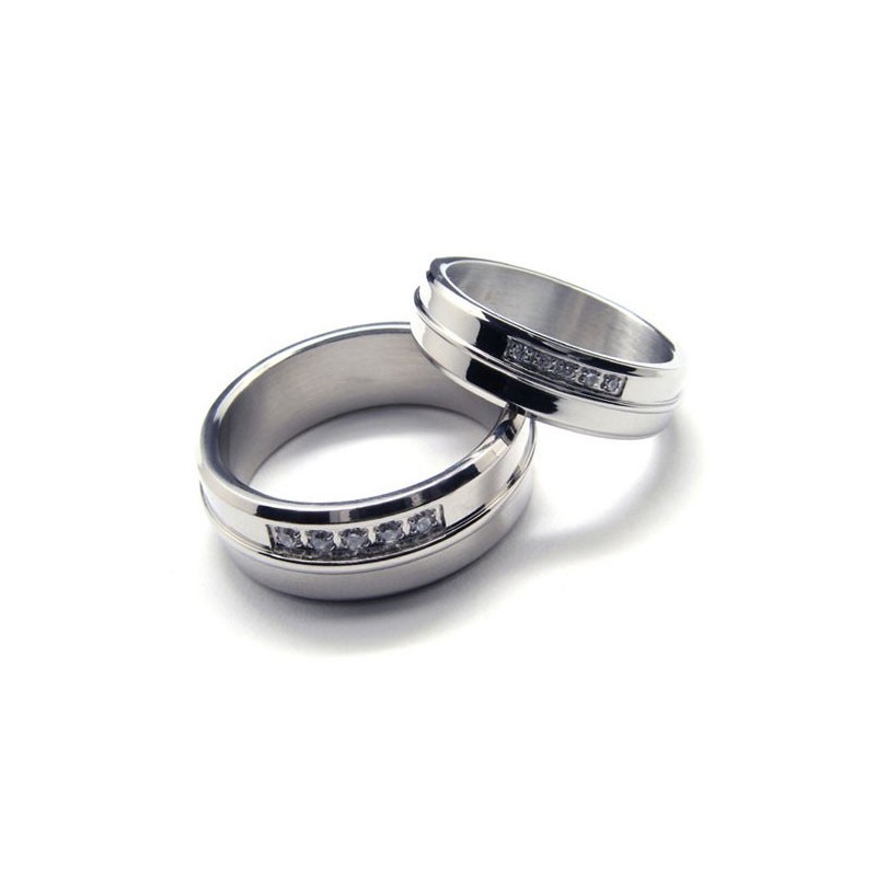 Bagues En Titane Et Diamant Pour Femmes Bagues En Titane Et Diamant Pour Femmes