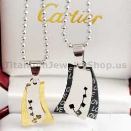 Pendentifs En Titane Pour Amoureux De La Voile, Cadeaux De Saint-Valentin - Chaînes Gratuites