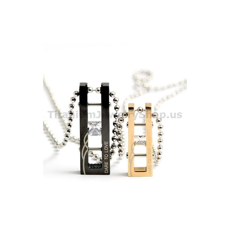 Pendentifs En Titane Et Diamants Pour La Saint-Valentin - Chaînes Gratuites Pendentifs En Titane Et Diamants Pour La Saint-Valentin - Chaînes Gratuites