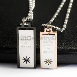 Pendentifs En Titane Pour Amoureux, Cadeaux De Saint-Valentin - Chaînes Gratuites
