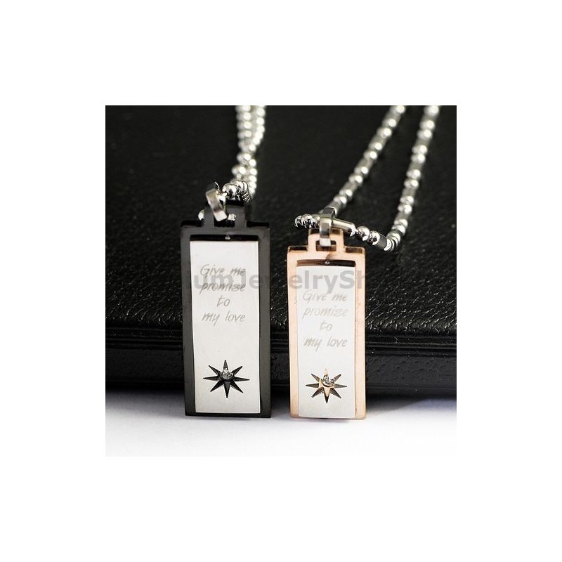 Pendentifs En Titane Pour Amoureux, Cadeaux De Saint-Valentin - Chaînes Gratuites