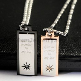 Pendentifs En Titane Pour Amoureux, Cadeaux De Saint-Valentin - Chaînes Gratuites