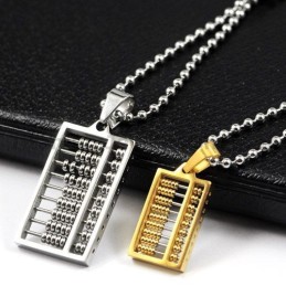 Pendentifs Abacus Titanium Lovers, Cadeaux De Saint-Valentin - Chaînes Gratuites