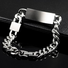 Nouveau Bracelet En Titane Pour Homme Iron Orchid