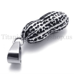 Pendentif En Titane Modèle Cacahuète Mignon