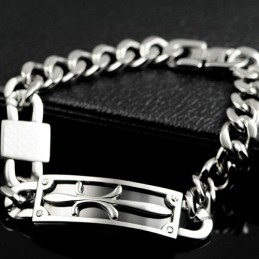 Nouveau Bracelet En Titane Pour Homme Iron Orchid