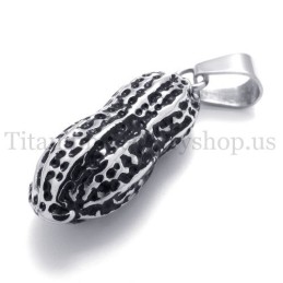 Pendentif En Titane Modèle Cacahuète Mignon