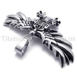 Pendentif En Titane « Expanding The Wings Of Eagles »