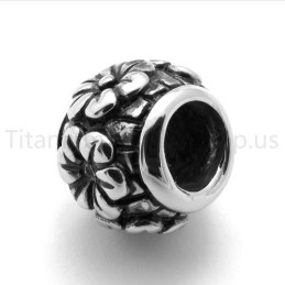 Nouveau Pendentif En Titane À Motif Imprimé Classique