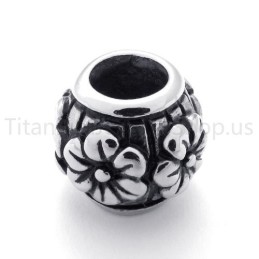 Nouveau Pendentif En Titane À Motif Imprimé Classique