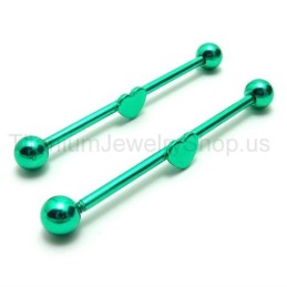 Boucles D'Oreilles En Titane Avec Bâton Magique En Forme De Cœur