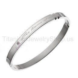 Bracelets D'Amoureux En Titane La Flamme De Notre Amour