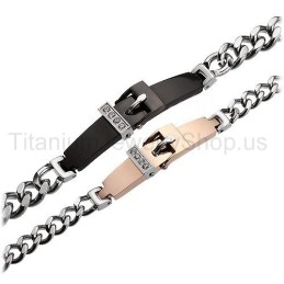 Bracelets Amoureux En Titane