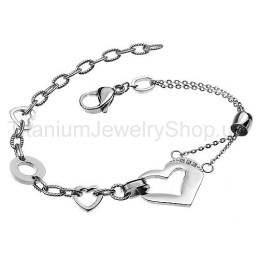 Bracelet En Titane Sweetheart