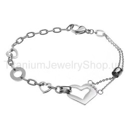 Bracelet En Titane Sweetheart