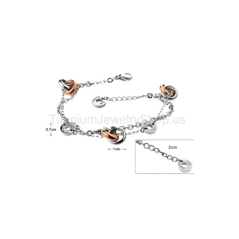 Bracelet En Titane Pour Femme Bracelet En Titane Pour Femme