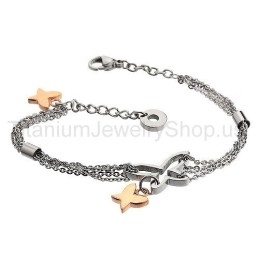 Bracelet En Titane Pour Femme