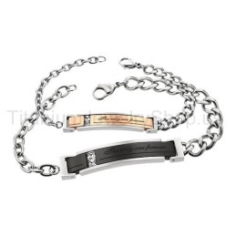 Les Bracelets Pour Amoureux Du Titane The Only One Forever
