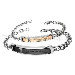 Les Bracelets Pour Amoureux Du Titane The Only One Forever