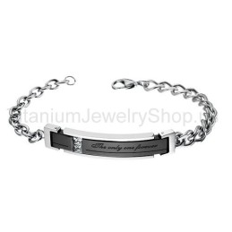 Les Bracelets Pour Amoureux Du Titane The Only One Forever