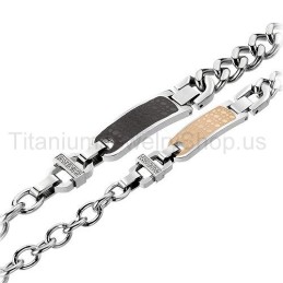 Bracelets Amoureux En Titane