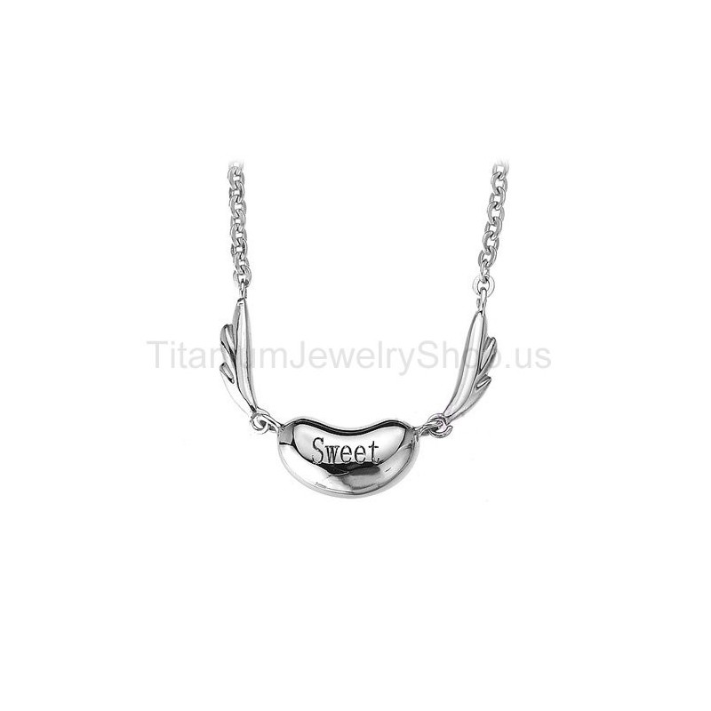 Pendentifs Sweet Angel En Titane Pour Amoureux Pendentifs Sweet Angel En Titane Pour Amoureux