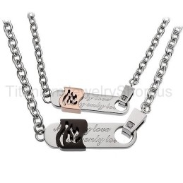 Pendentifs Amoureux Du Titane