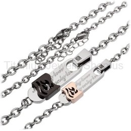 Pendentifs Amoureux Du Titane