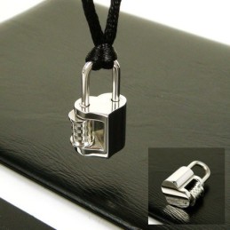 Collier Avec Pendentif En Titane Pur Cool Man Love Lock