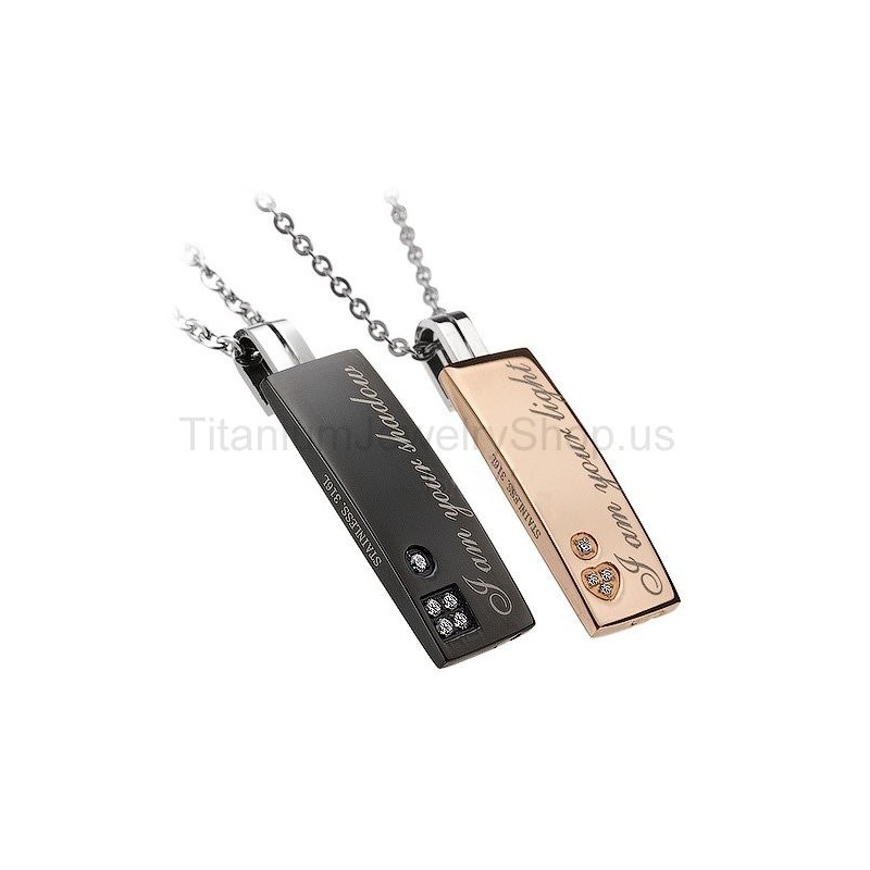 Pendentifs Amoureux Du Titane