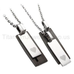 Pendentifs Amoureux Du Titane