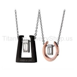 Pendentifs Amoureux En Titane Power Of Love