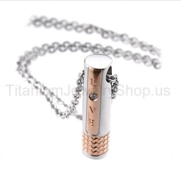 Pendentifs Amoureux En Titane