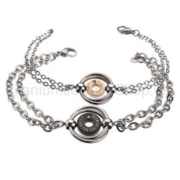 Bracelets D'Amoureux En Titane « Je Tiens Tellement À Toi »