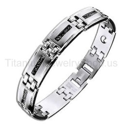 Bracelet En Titane De 8 Pouces