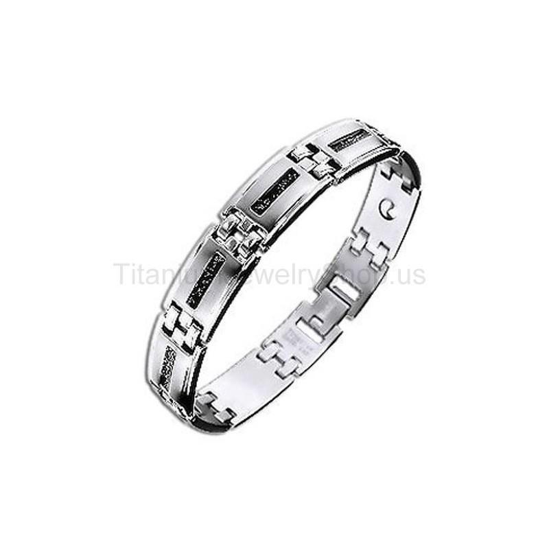 Bracelet En Titane De 8 Pouces