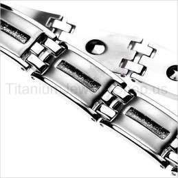 Bracelet En Titane De 8 Pouces