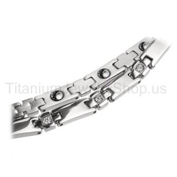 Bracelet En Titane De 7,5 Pouces