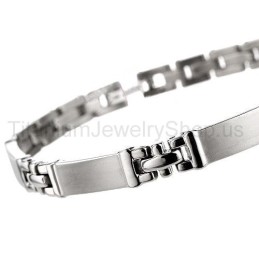 Bracelet En Titane De 7,5 Pouces