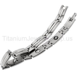 Bracelet En Titane De 8 Pouces