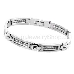 Bracelet En Titane De 8 Pouces