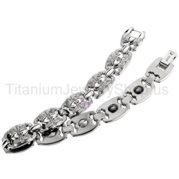 Bracelet En Titane De 8 Pouces
